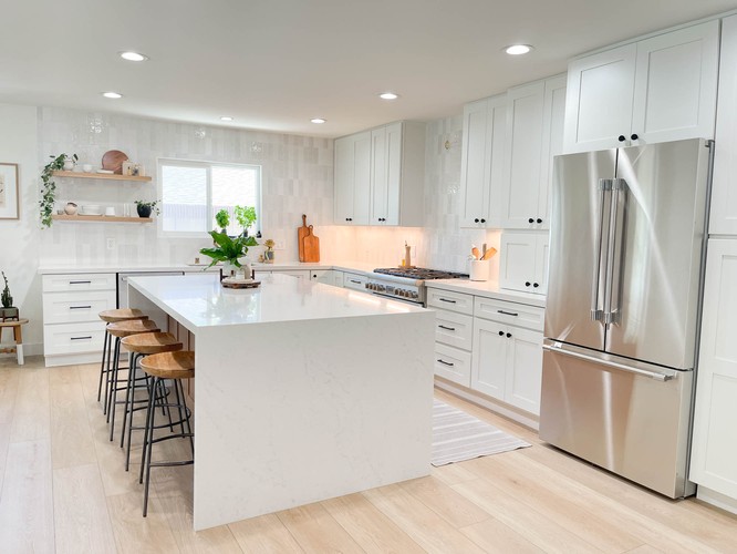 Contemporary Kitchen Remodel by Preferred Home Builders project photo