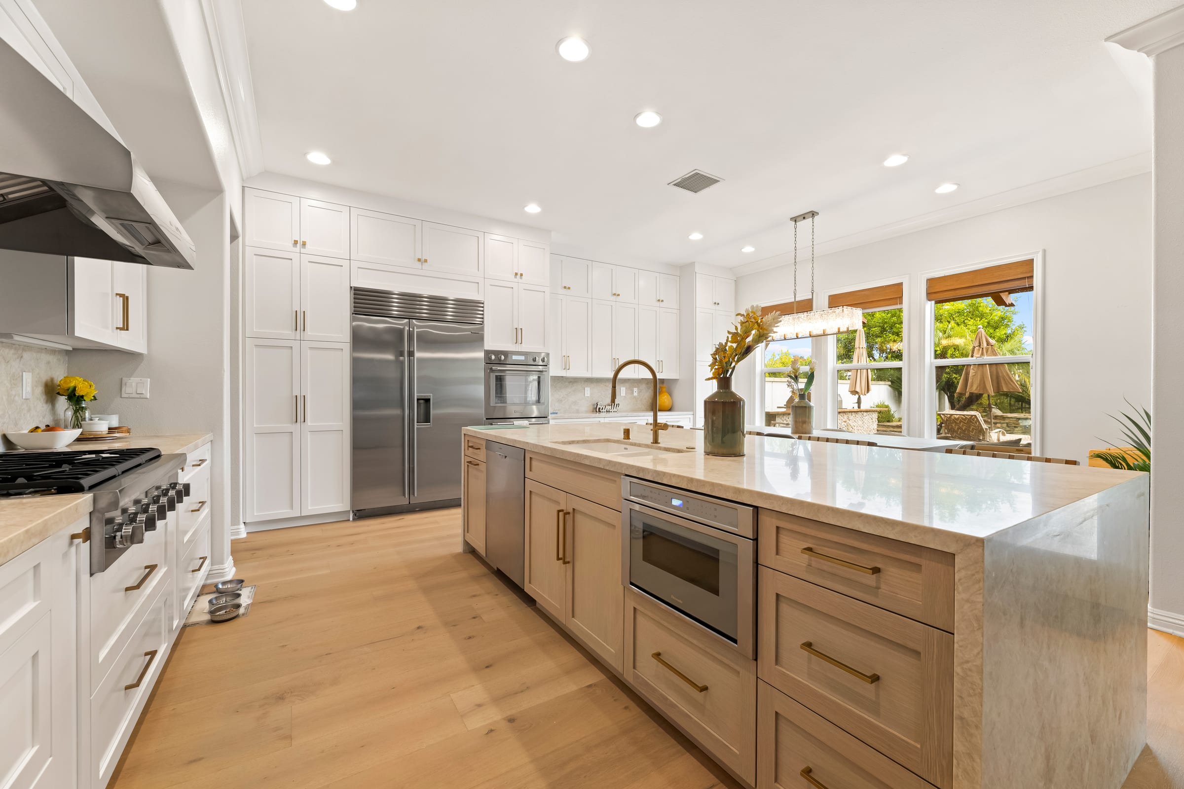 Bright Transitional Kitchen Remodel by Preferred Home Builders project photo